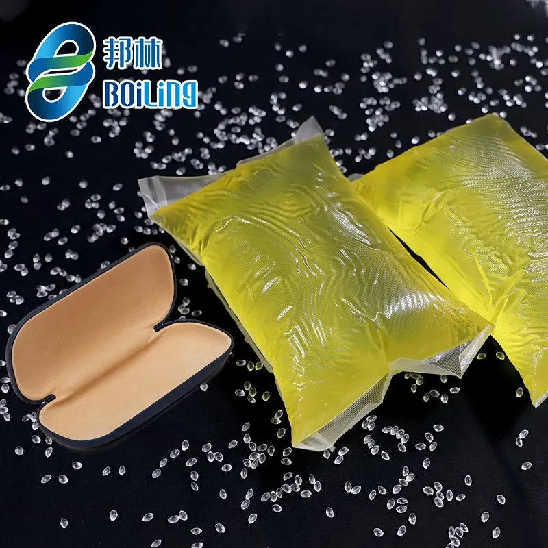 Briļļu futrālis karsti izkausēta līme