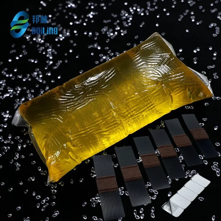 Karsti kūstoša līme Velcro pēdu paliktnim