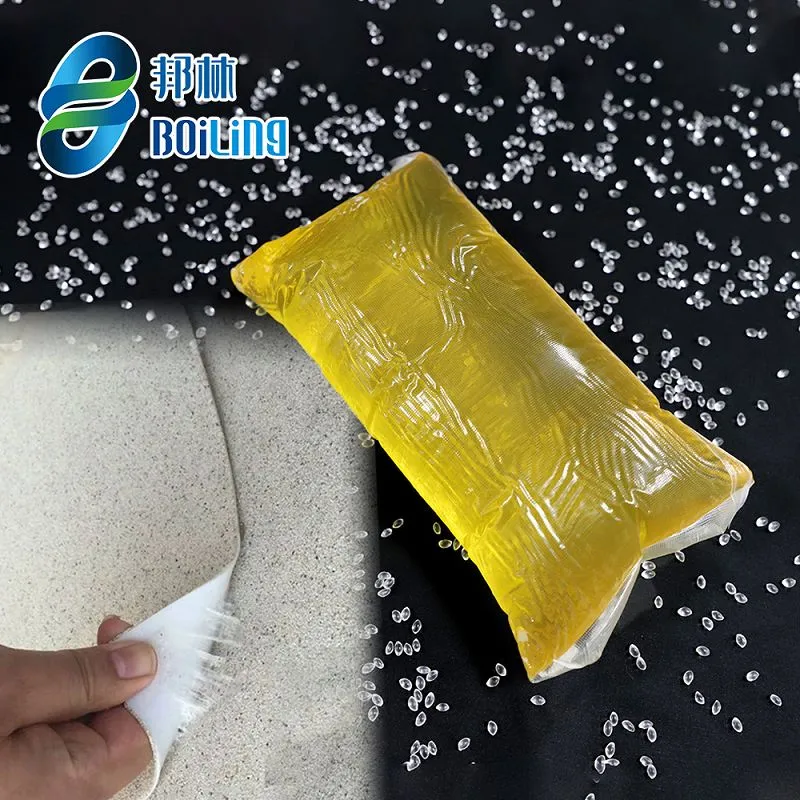 Iepriekš uzklāta/slapjā uzklātā PE ūdensizturīga spole karstā kausējuma līme