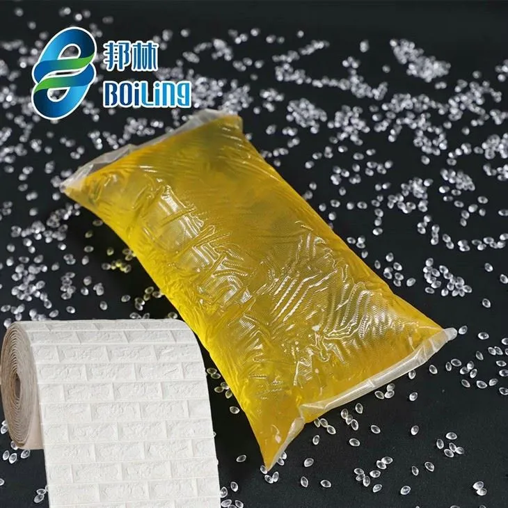 XPE sienas uzlīmes karsti izkausēta līme